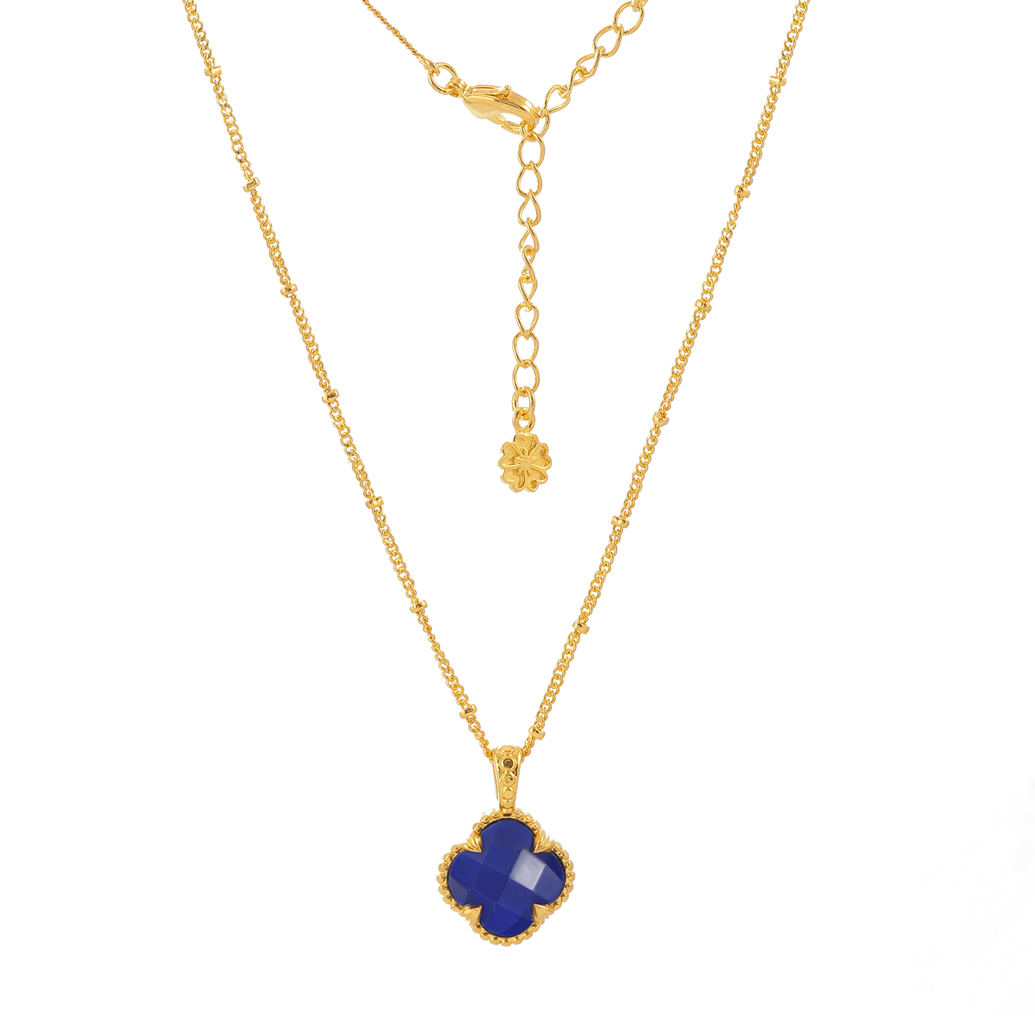 Tyche Gemstone Necklace Lapis Azuni London