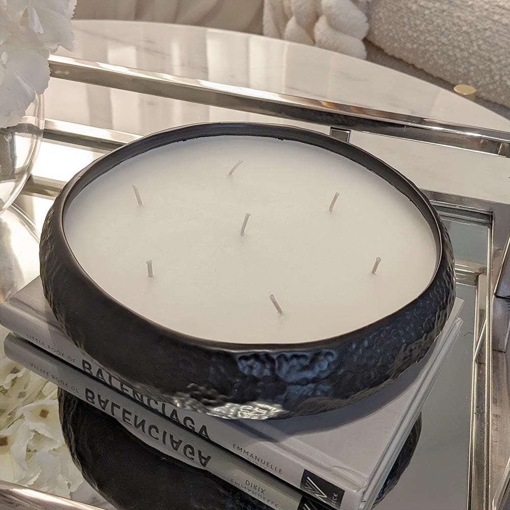 Aeolian 7 Wick Black Scented Candle.