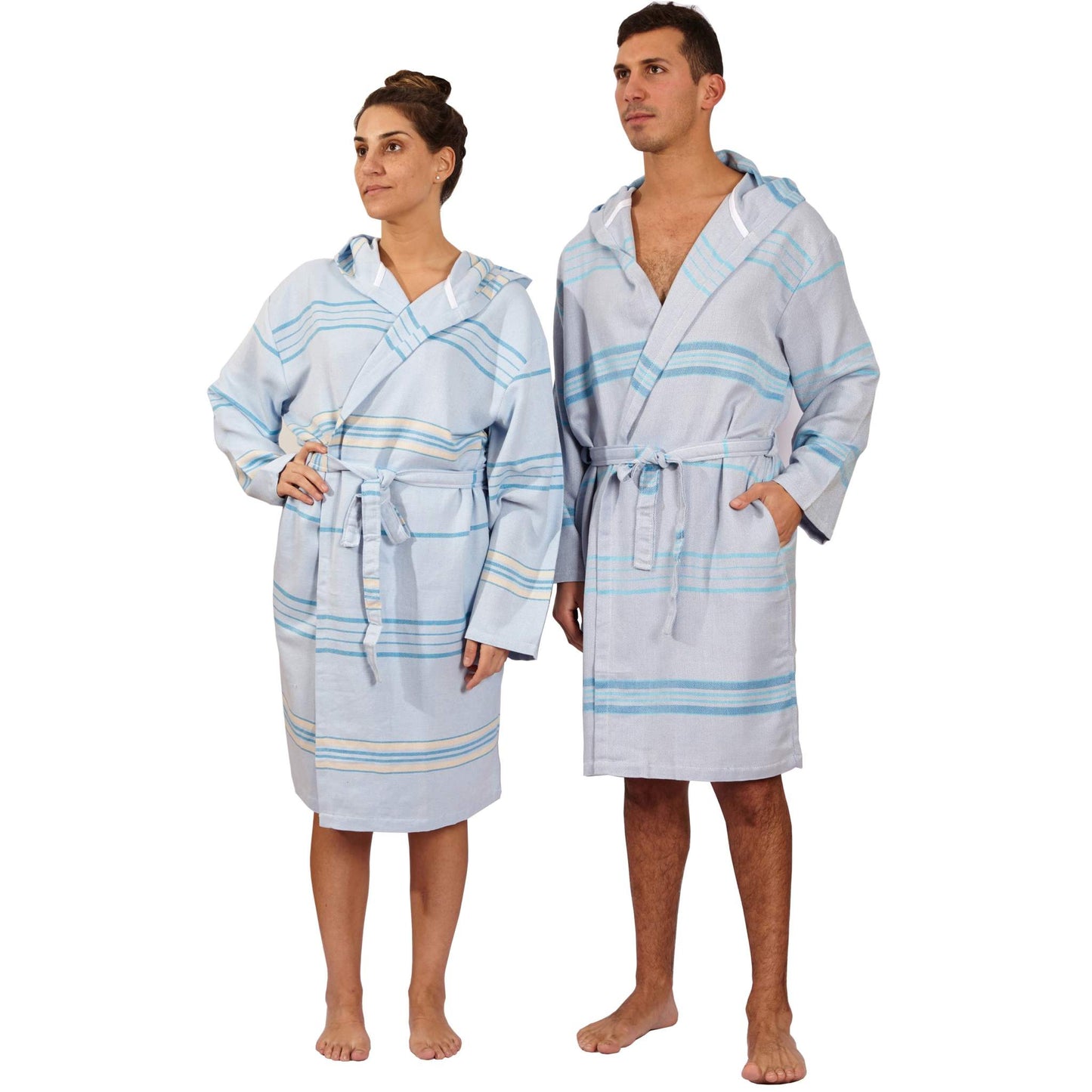 Antalya Unisex Bathrobe - Beige.