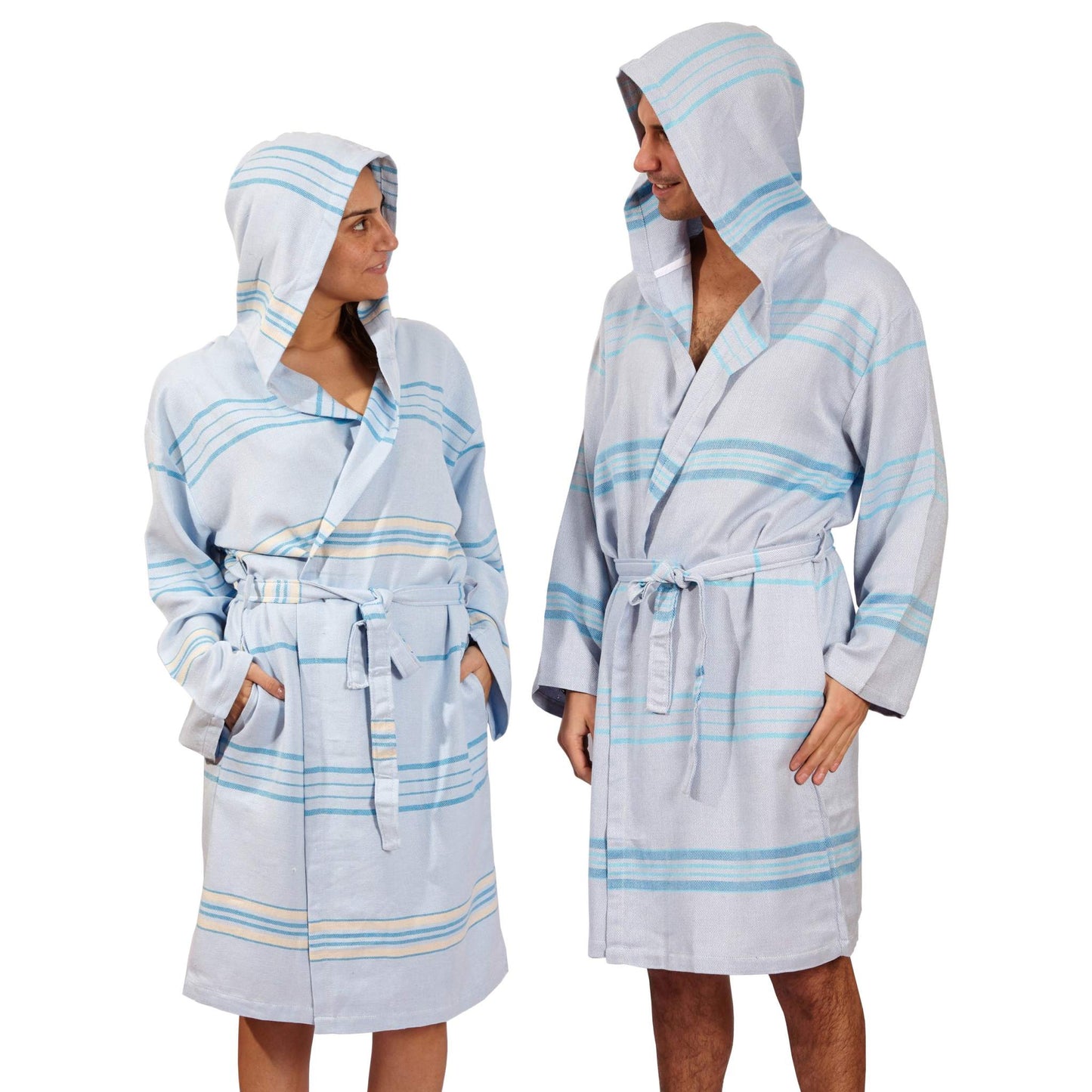 Antalya Unisex Bathrobe - Beige.