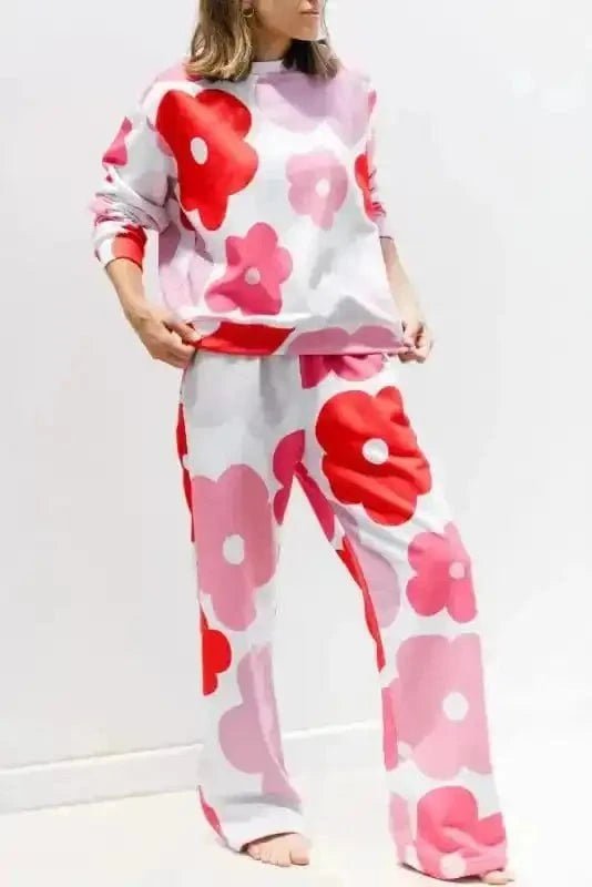 Blooming Leisure Co - ord Set - Rosey's Creations