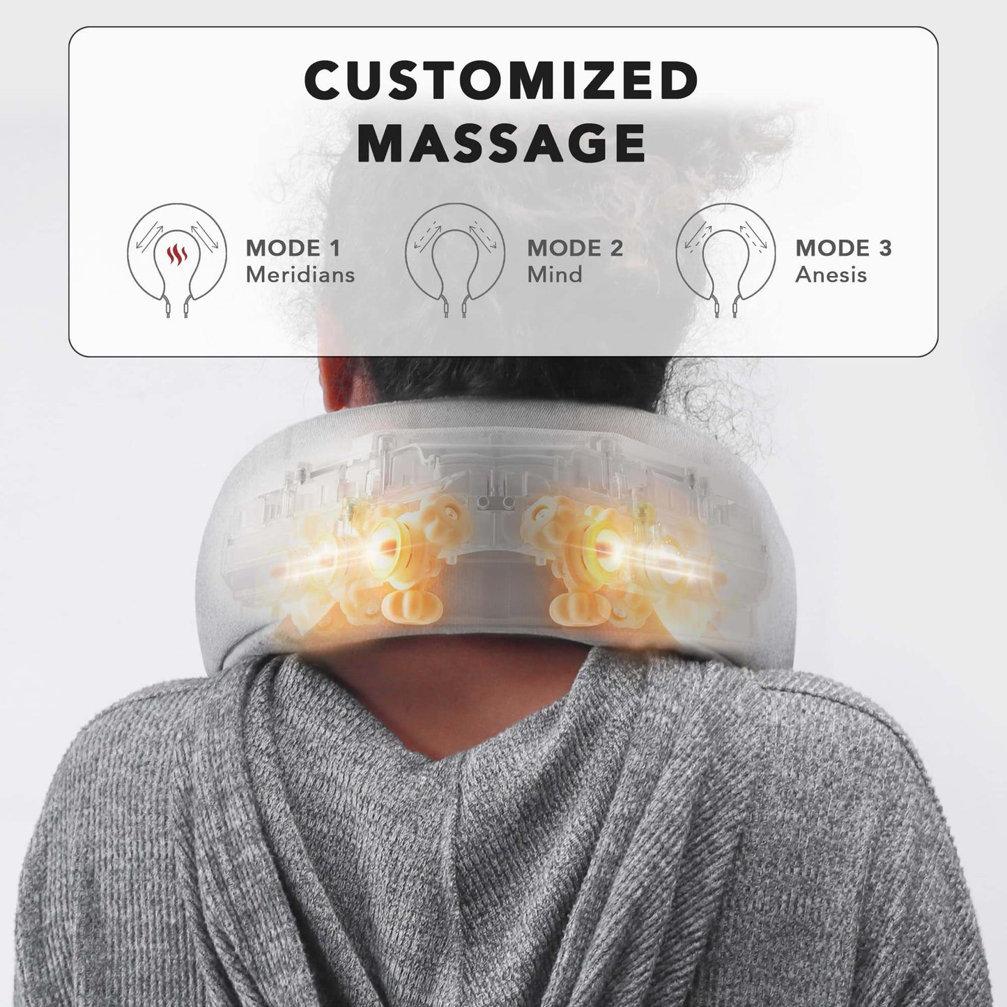 Breo iNeck 3 Pro – Ergonomic U - Shape Shiatsu Neck Massager with App Control - Rosey's Creations