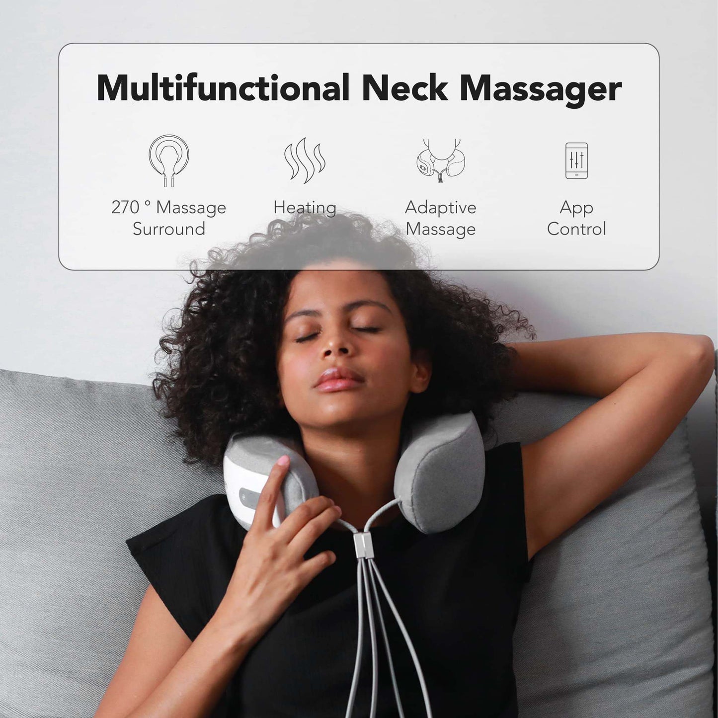 Breo iNeck 3 Pro – Ergonomic U - Shape Shiatsu Neck Massager with App Control - Rosey's Creations
