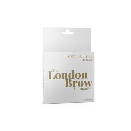Brow Mapping String - White Pre Inked - Rosey's Creations