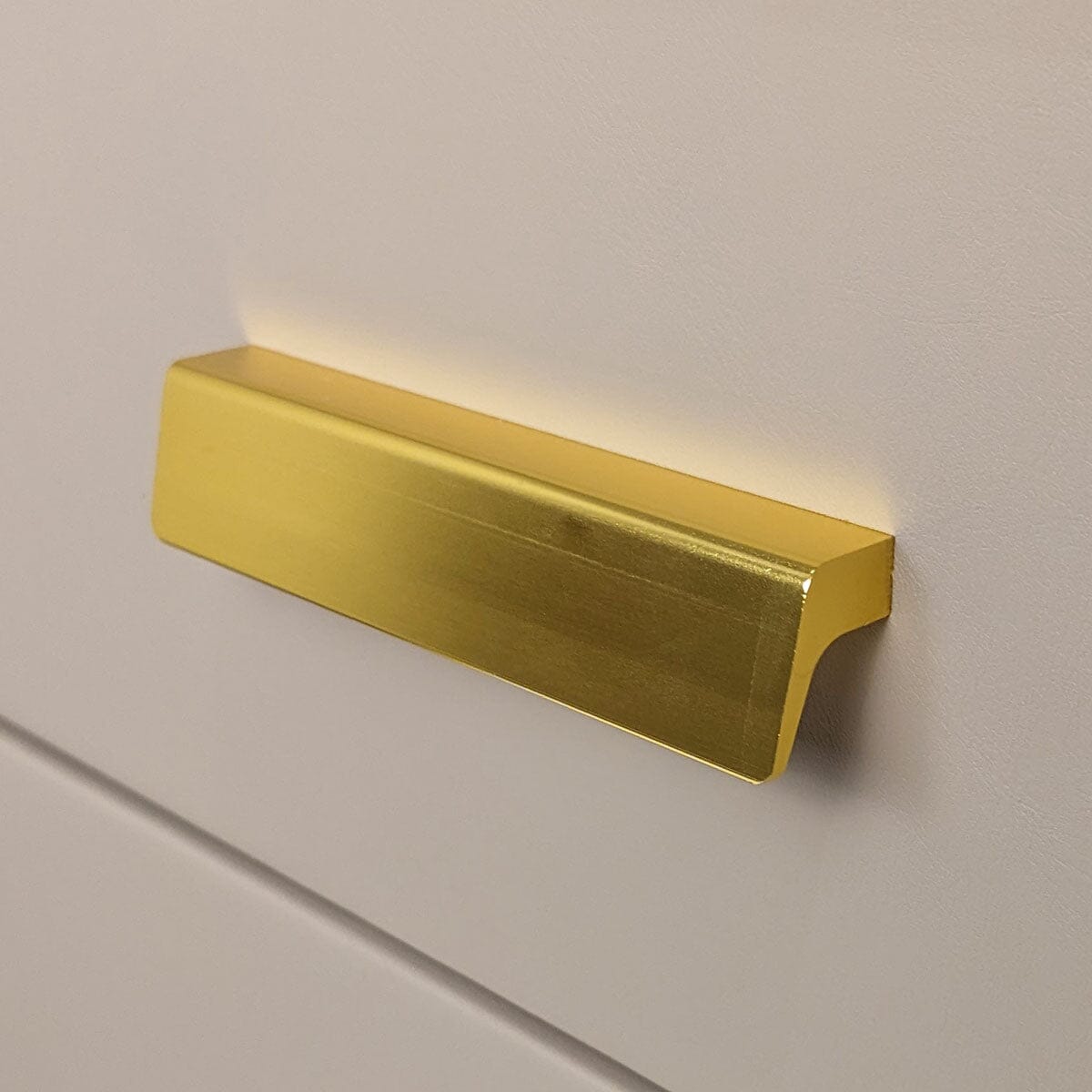 Cara Mink & Gold 2 Drawer Bedside Table.