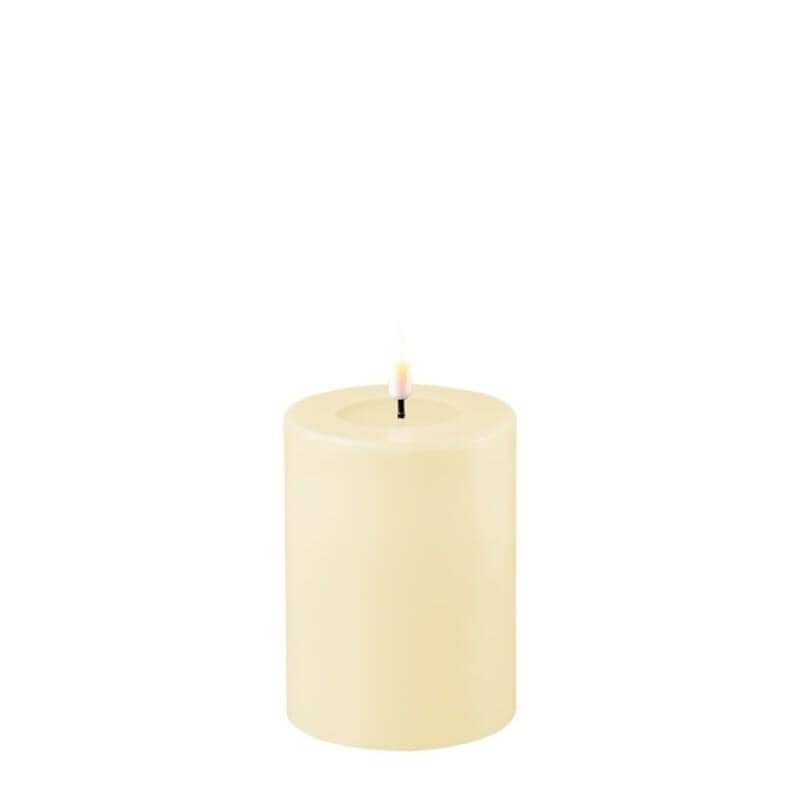 Cream Realistic LED Candle - 10cm.