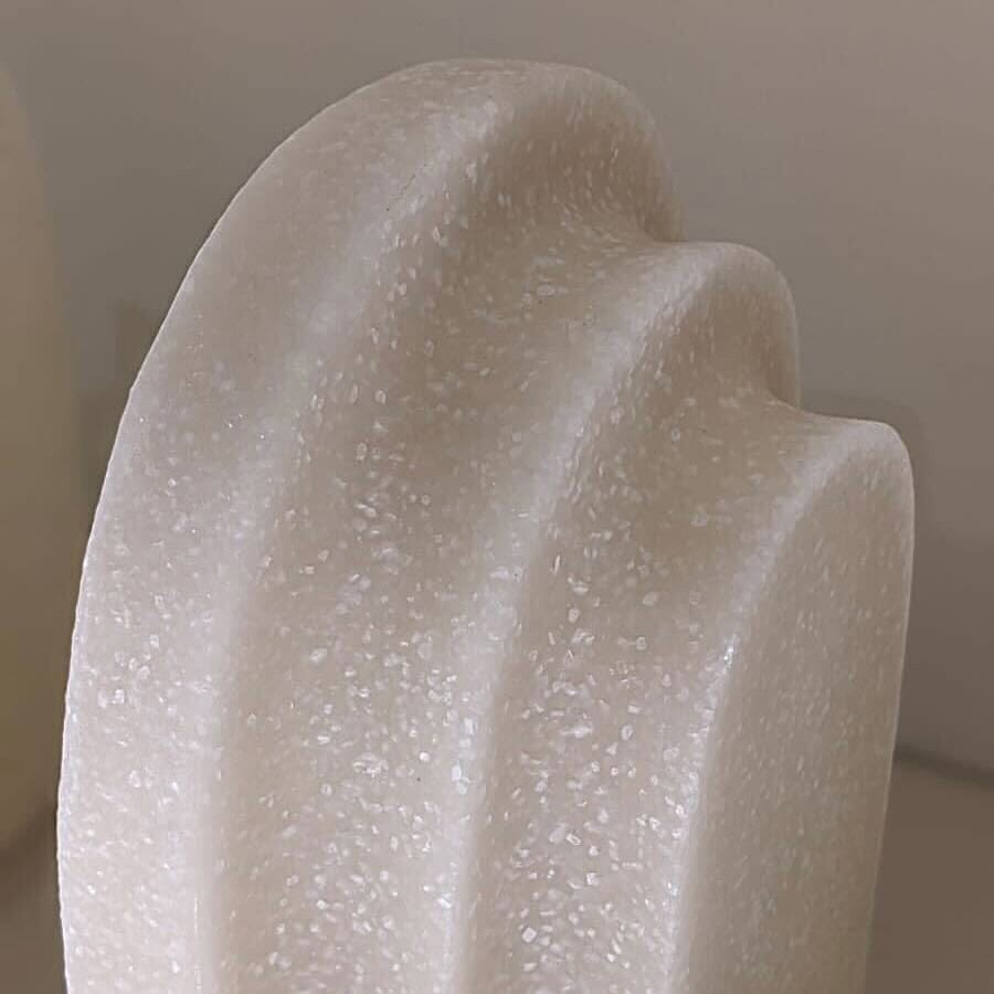 Delaney White Marble Effect Set of 2 Bookends - Rosey's Creations