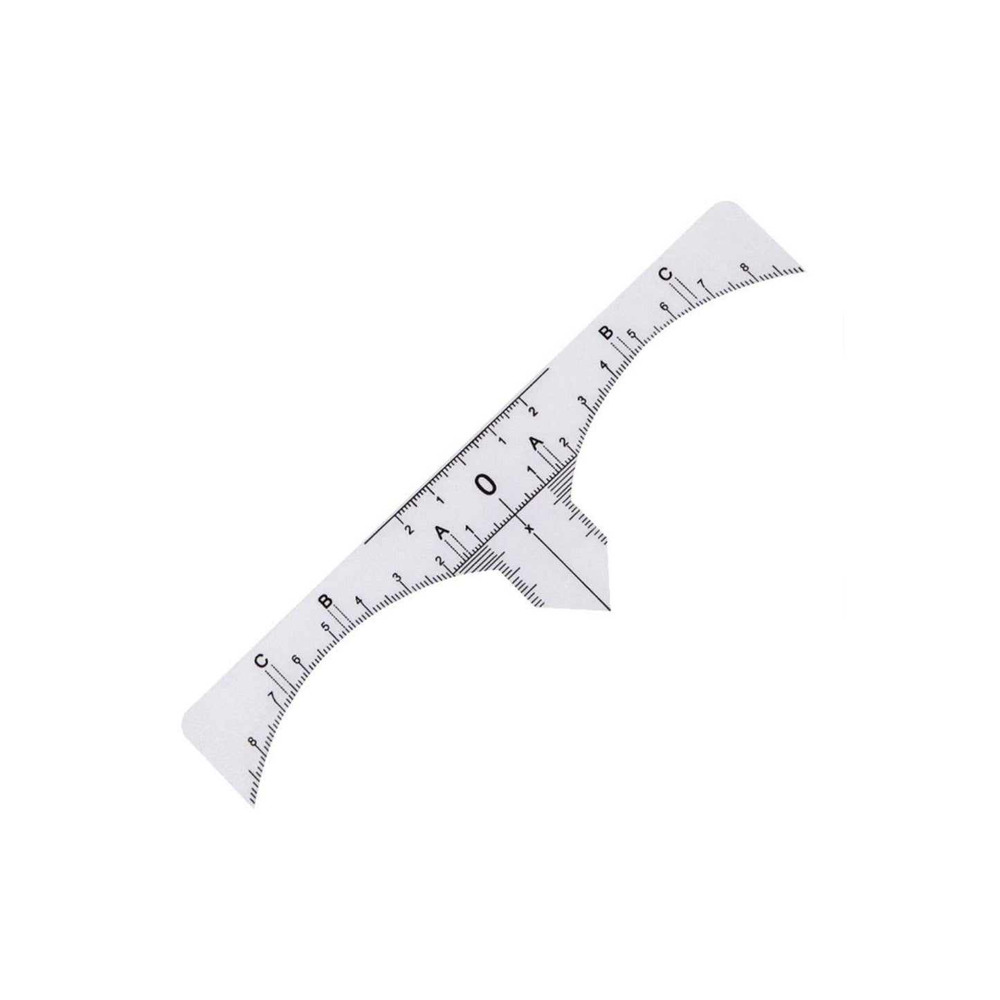 Eyebrow Measuring Ruler - Sticker 25 pcs - Rosey's Creations