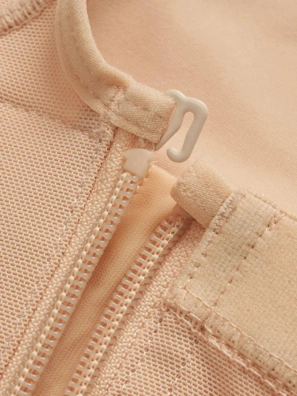 Full Size Side Zip Up Wide Strap Shapewear - Rosey's Creations