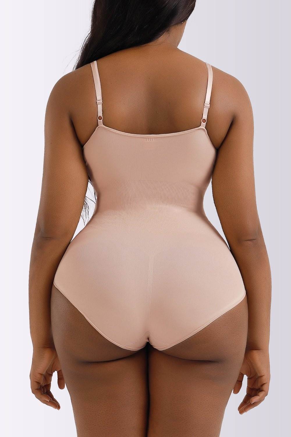 Full Size Spaghetti Strap Shaping Bodysuit - Rosey's Creations