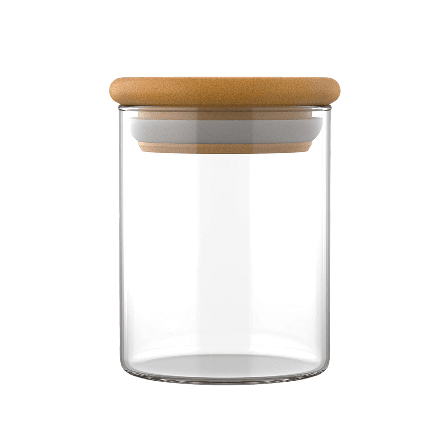 Glass Storage Jar With Airtight Bamboo Lid - Rosey's Creations