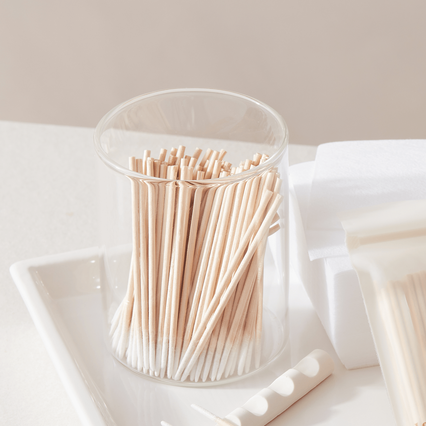 Glass Storage Jar With Airtight Bamboo Lid - Rosey's Creations