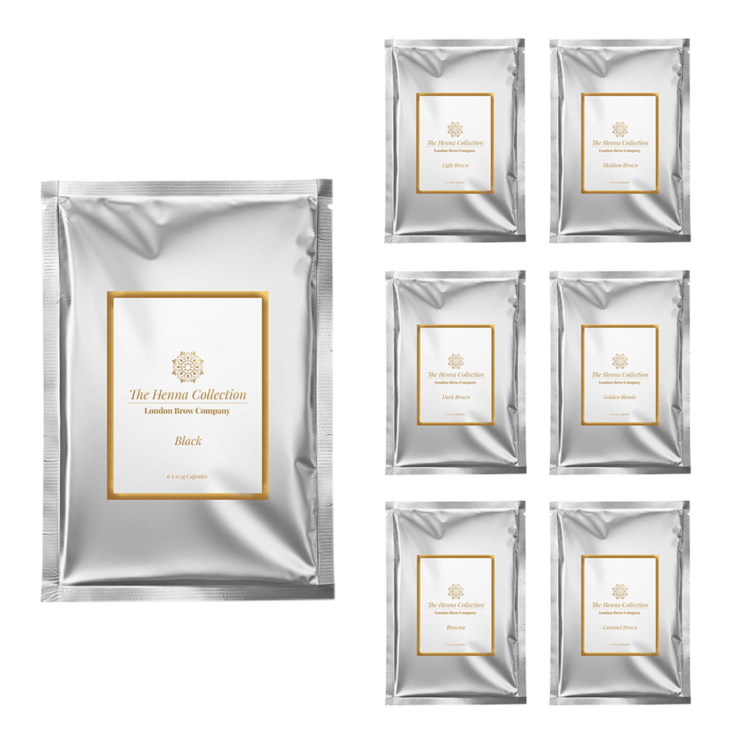 Henna Powder 10g Sachets - London Brow Henna - Rosey's Creations