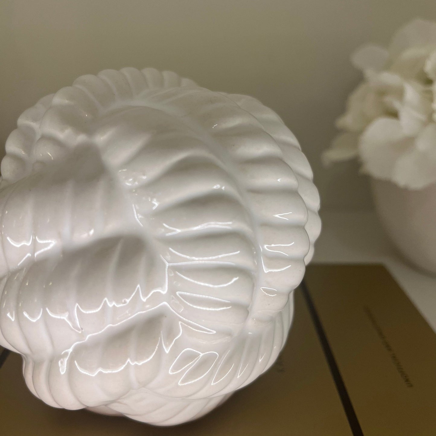 Imani Mini Cream Knot Decorative Ornament - Rosey's Creations