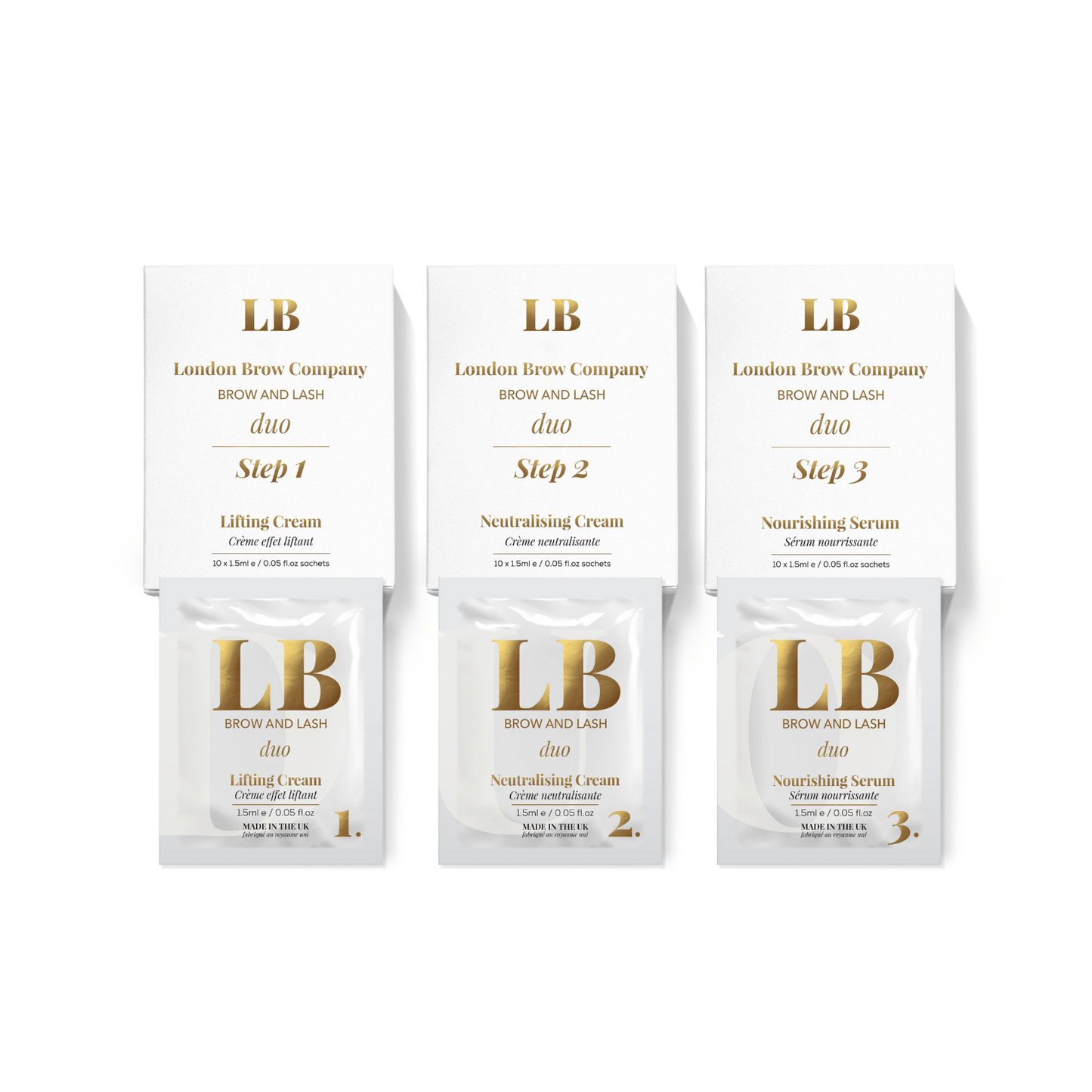 London Brow Duo: Waterproof Lash Lift & Brow Lamination System - Rosey's Creations
