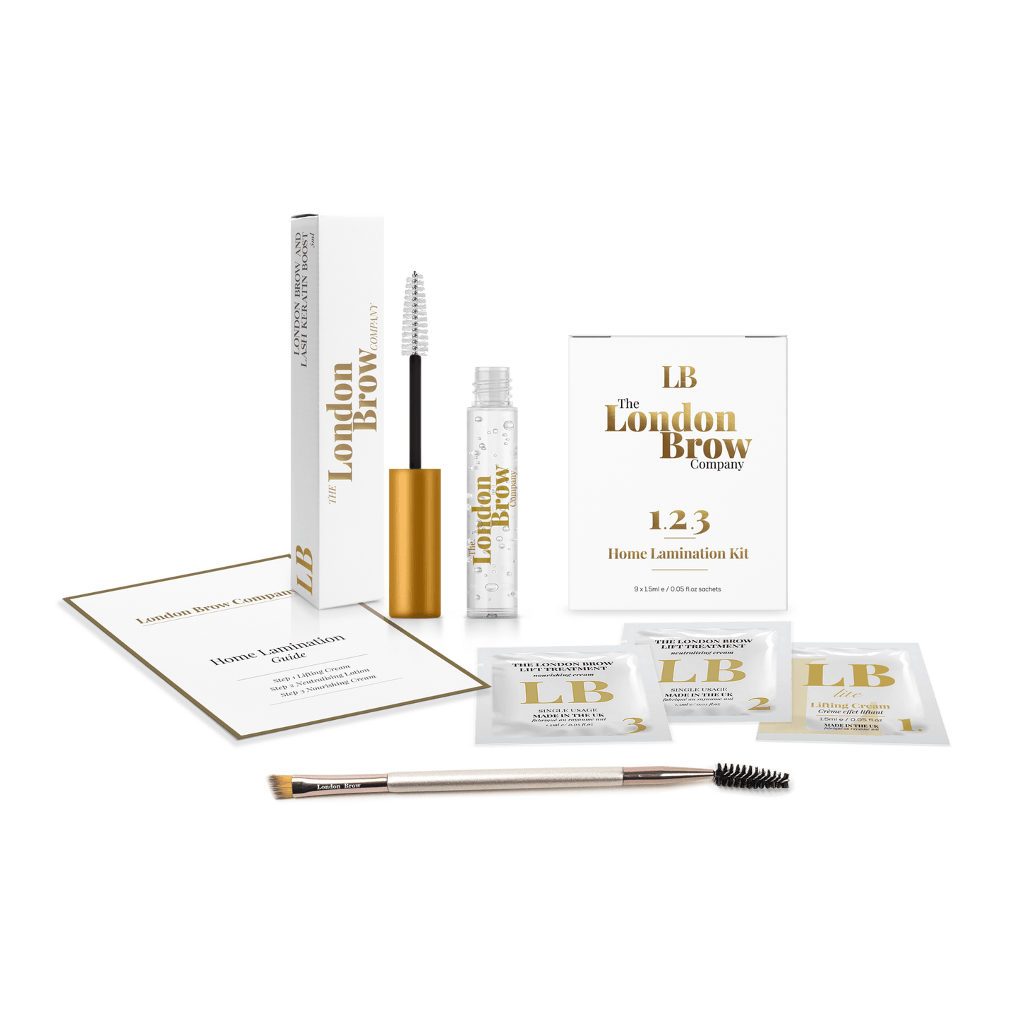London Brow Official Home Brow Lamination Kit – Salon Results, Made Simple - Rosey's Creations