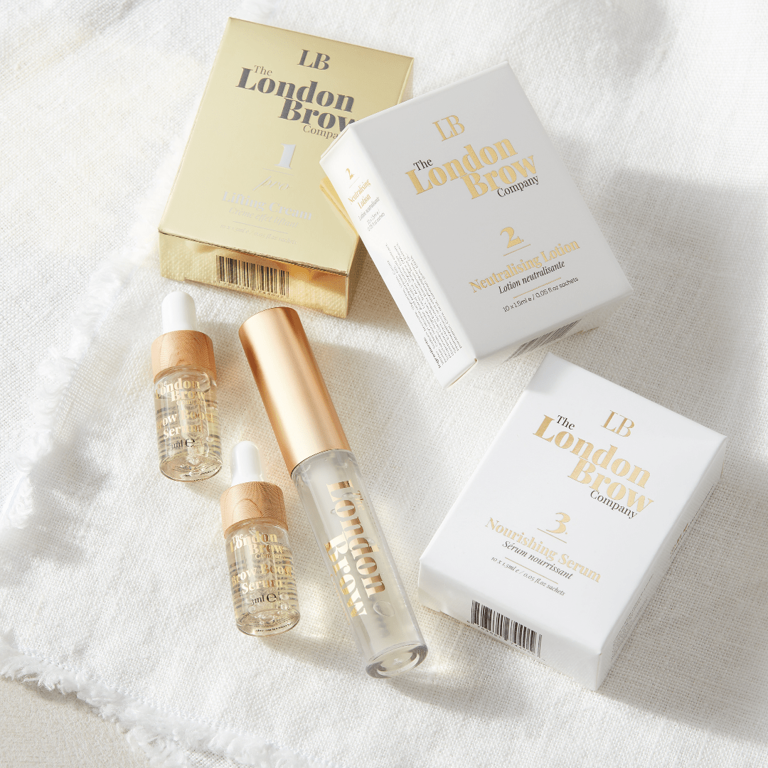London Brow PRO Lamination System: Steps 1, 2, 3 - Waterproof Formula - Rosey's Creations