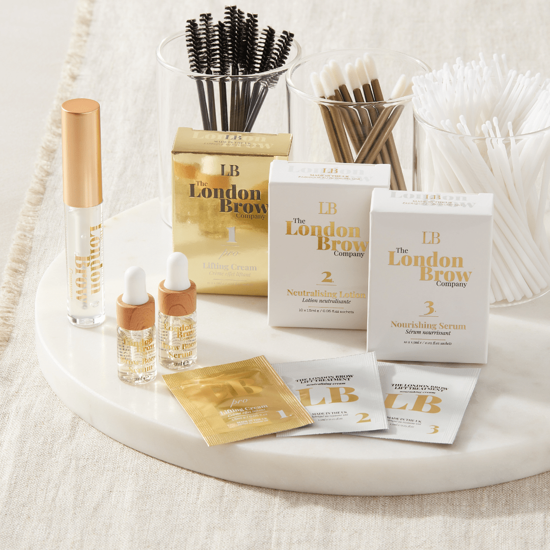 London Brow PRO Lamination System: Steps 1, 2, 3 - Waterproof Formula - Rosey's Creations