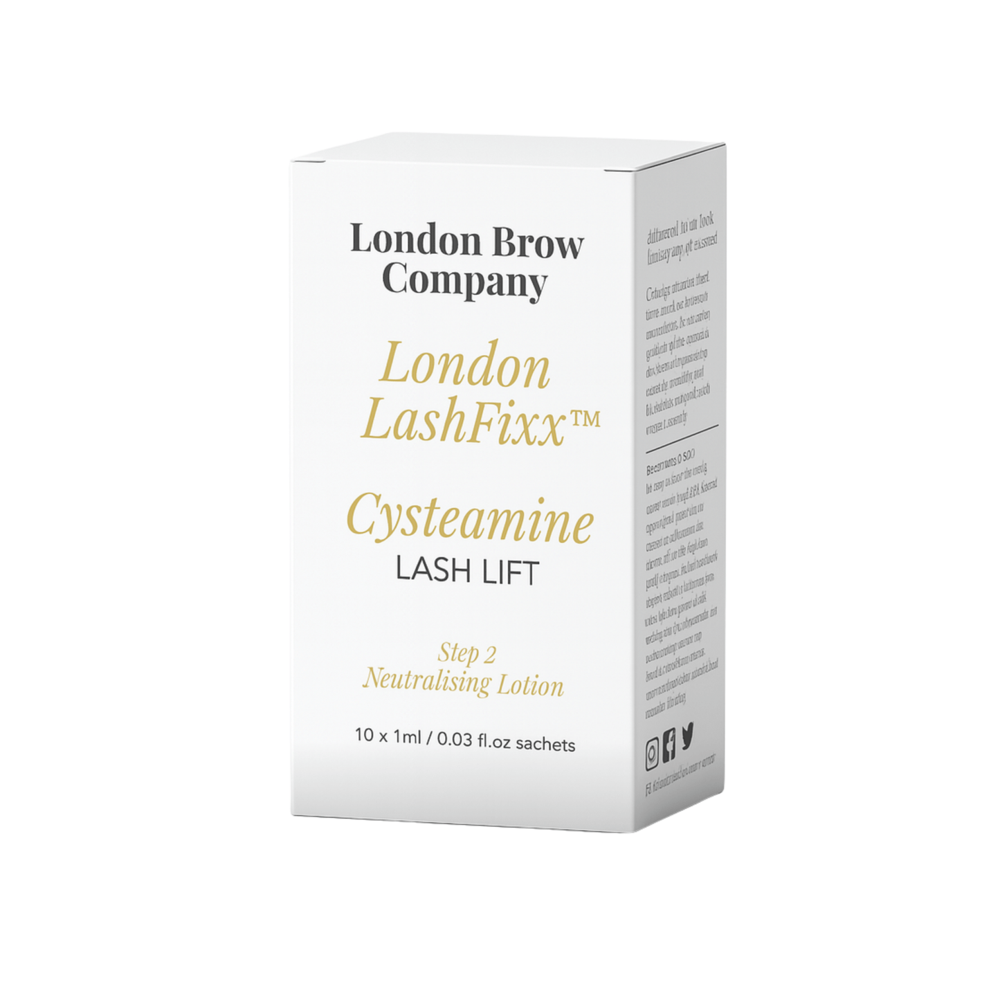 London LashFixx™ Cysteamine Lash Lift System – Korean - Inspired Lash Lifting - Rosey's Creations