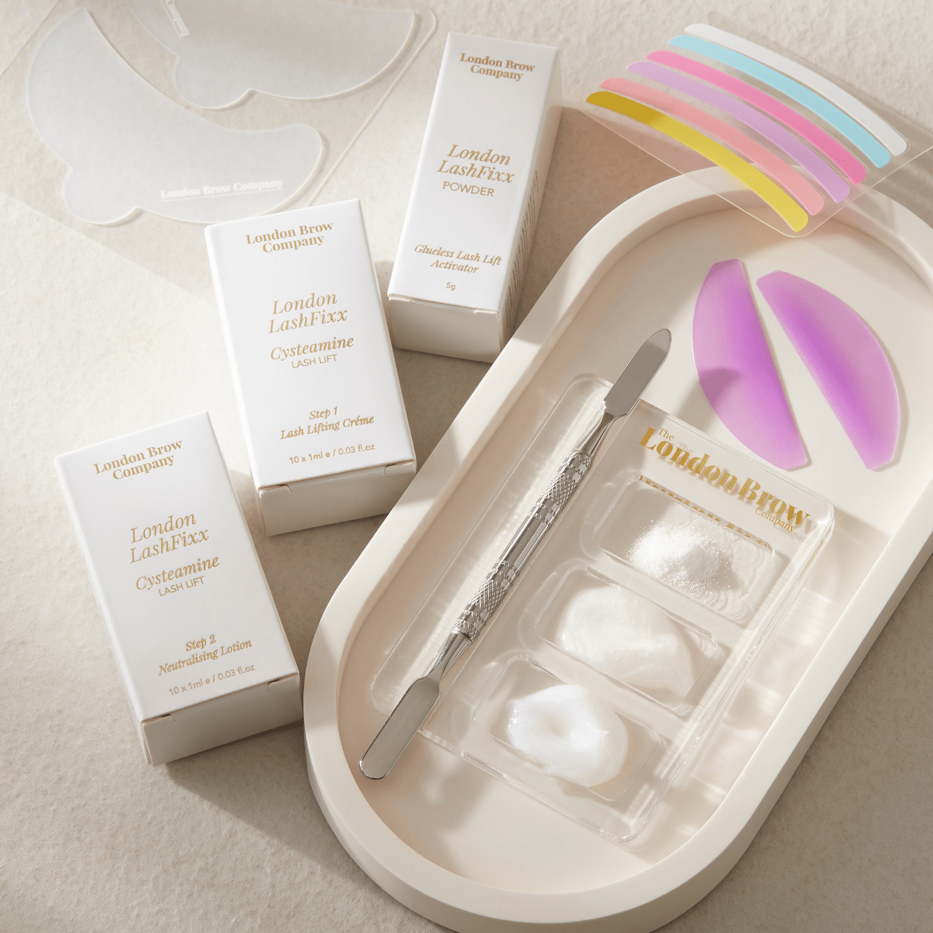 London LashFixx™ Cysteamine Lash Lift System – Korean - Inspired Lash Lifting - Rosey's Creations