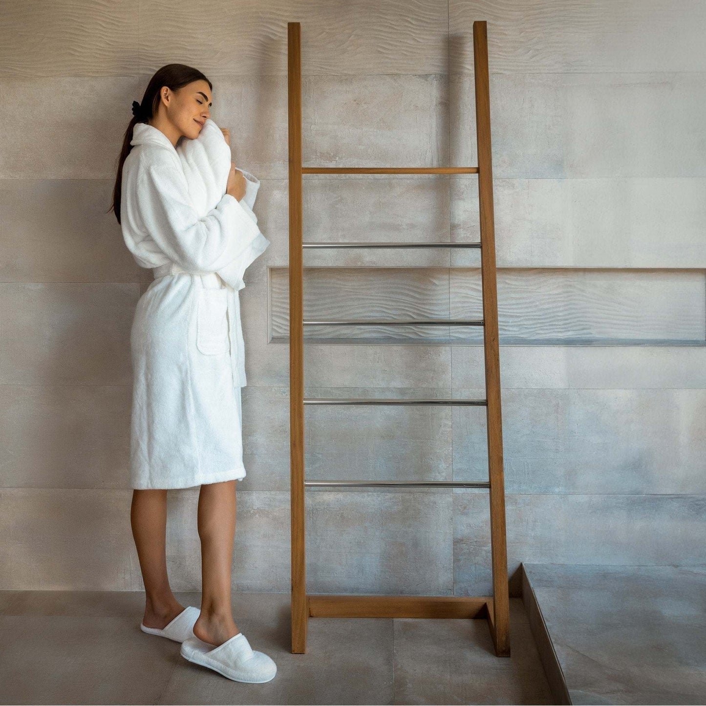 Luxury Organic Bathrobe.
