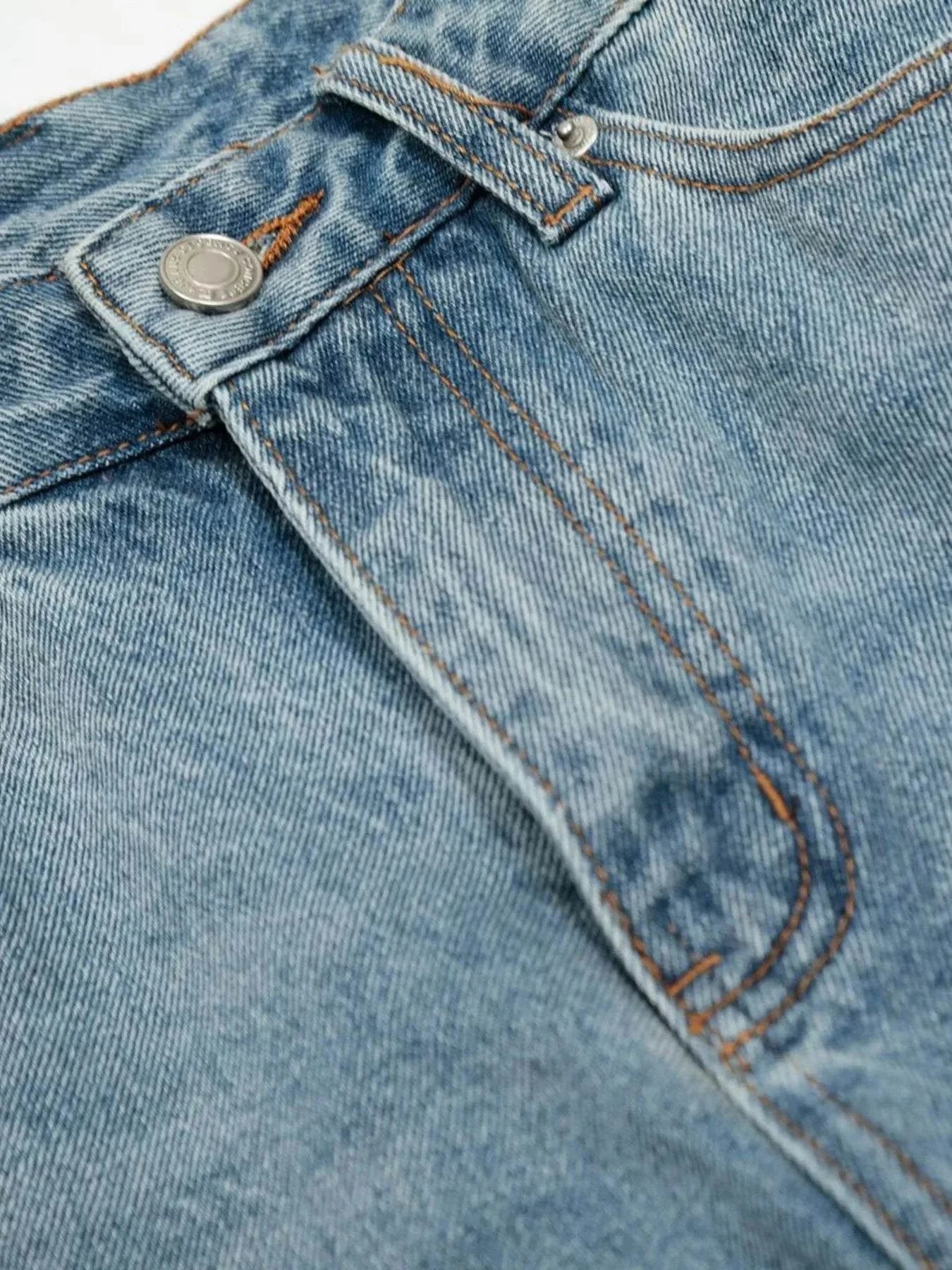 Men's Oversized Distressed Demin Shorts - Rosey's Creations