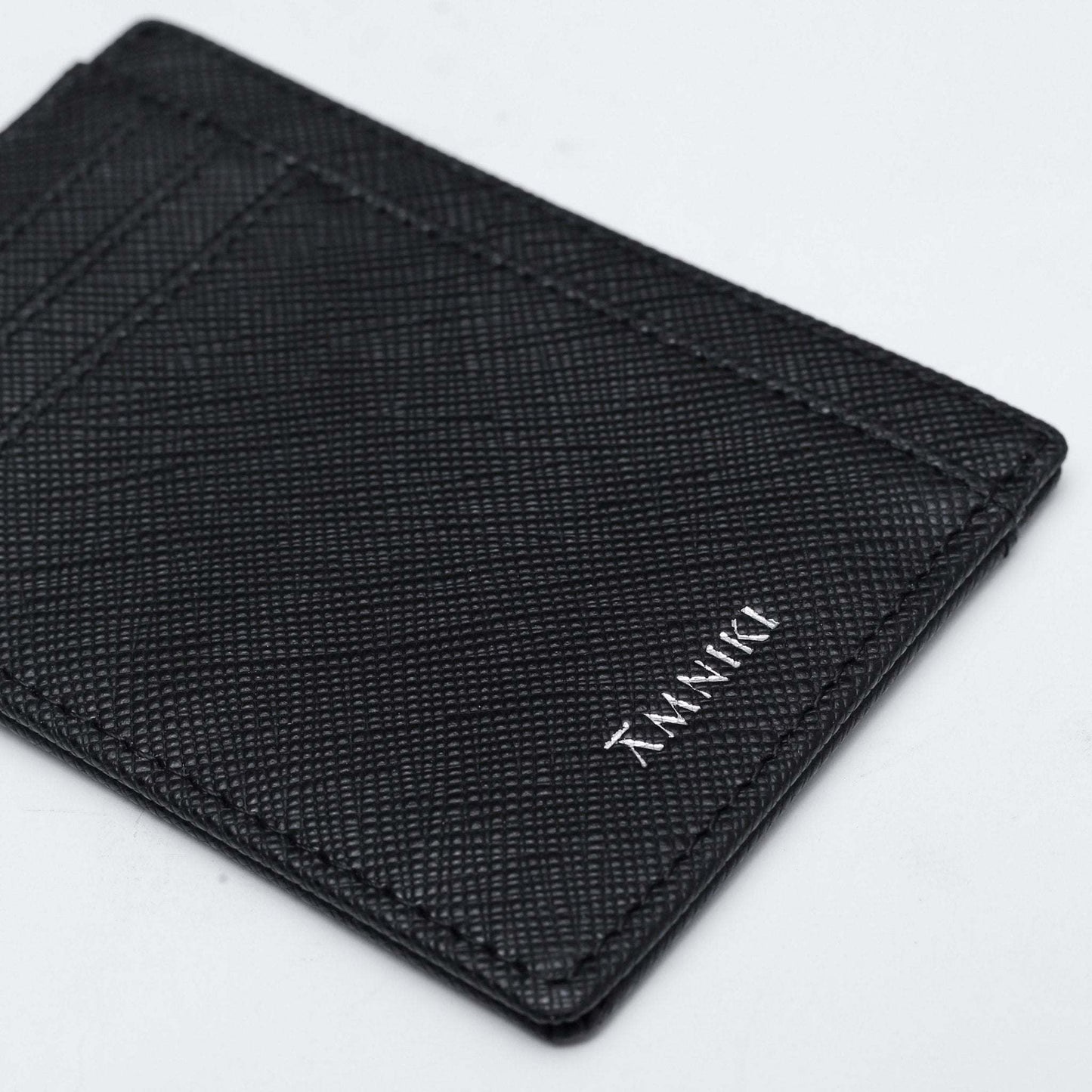 Phantom Black Saffiano Cardholder Wallet - Rosey's Creations