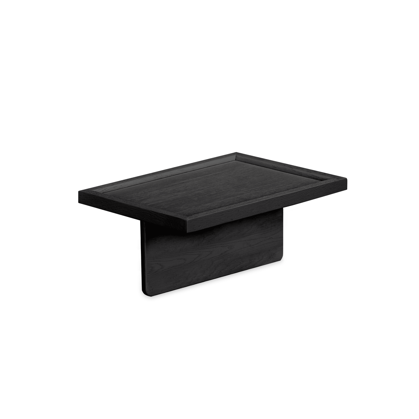 Soho Black Oak Veneer Sofa Table.