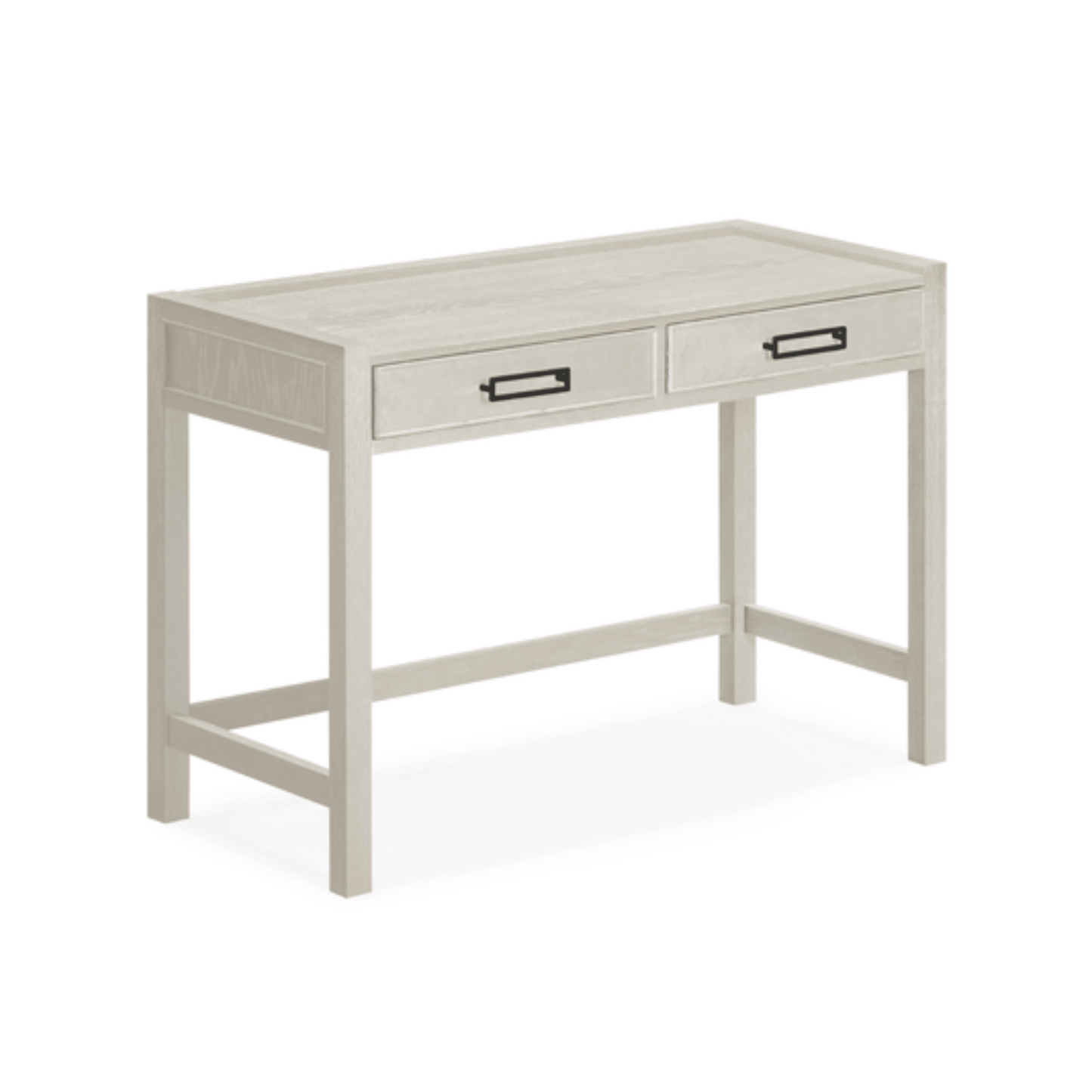 Soho Cream Oak Veneer 2 Drawer Dressing Table.