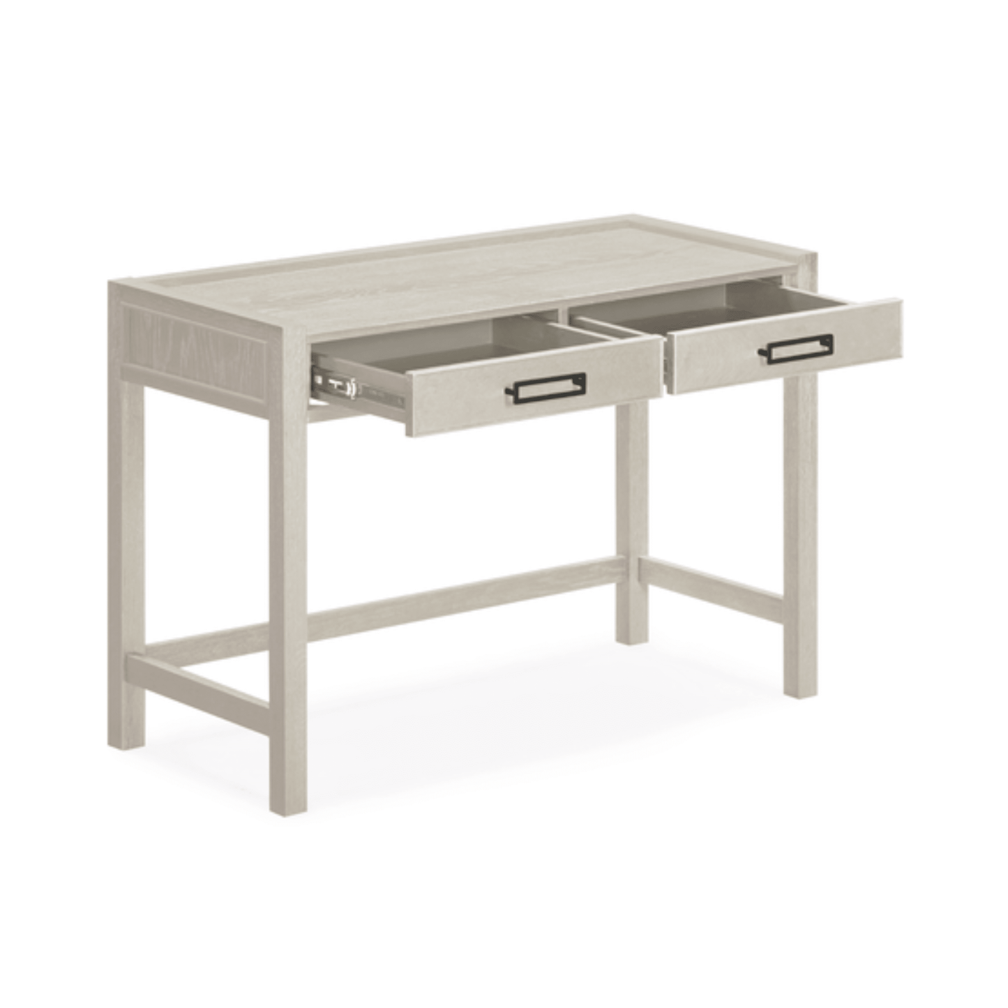 Soho Cream Oak Veneer 2 Drawer Dressing Table.