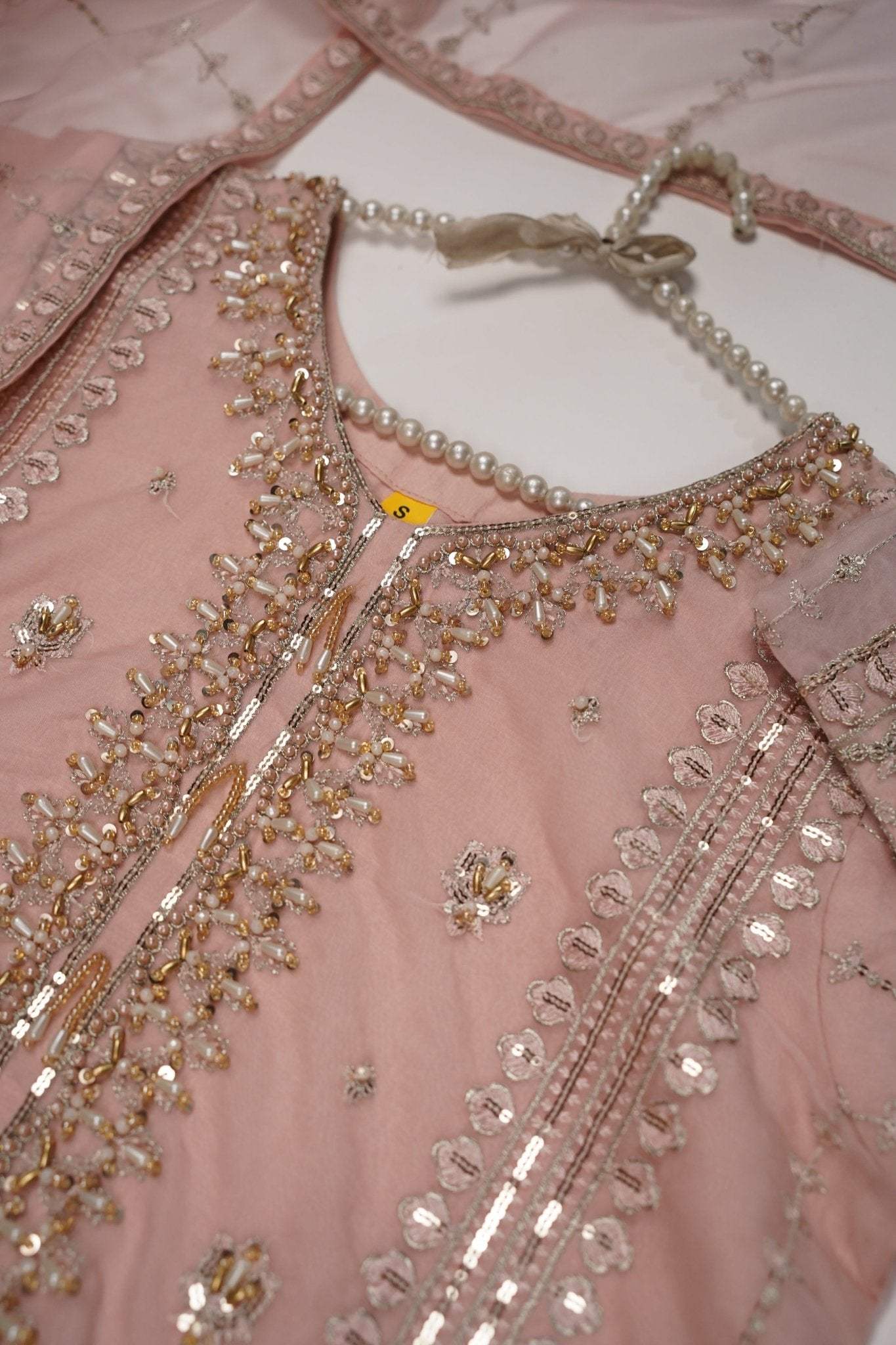 Tehwar - Luxury Organza Outfit - Festive Collection - Ready to Wear - Eid25 - TEHV8D2.