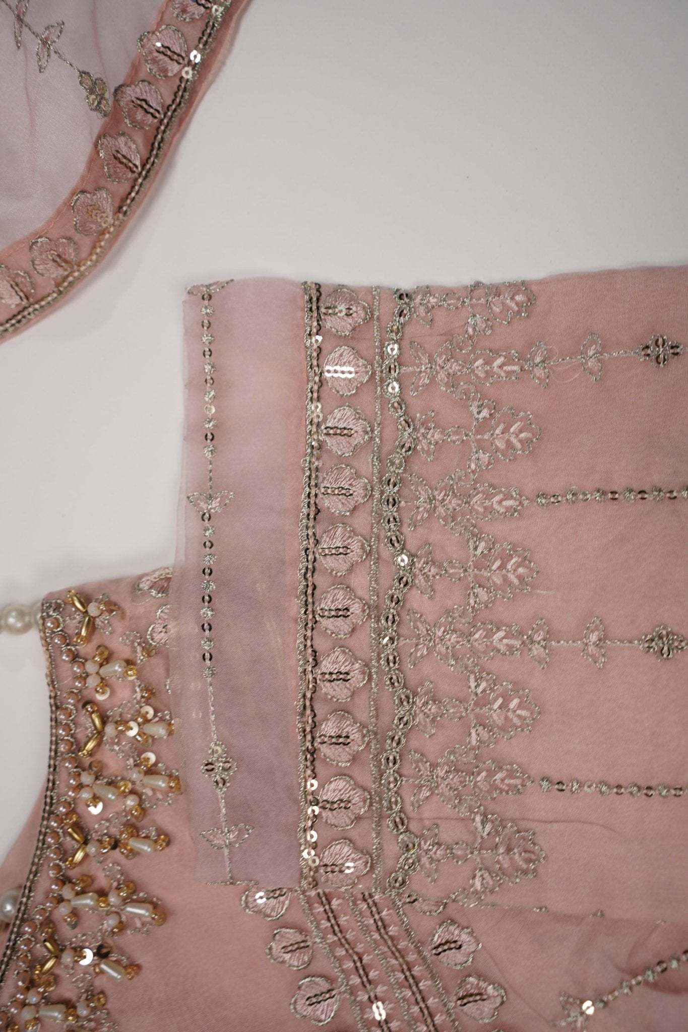 Tehwar - Luxury Organza Outfit - Festive Collection - Ready to Wear - Eid25 - TEHV8D2.