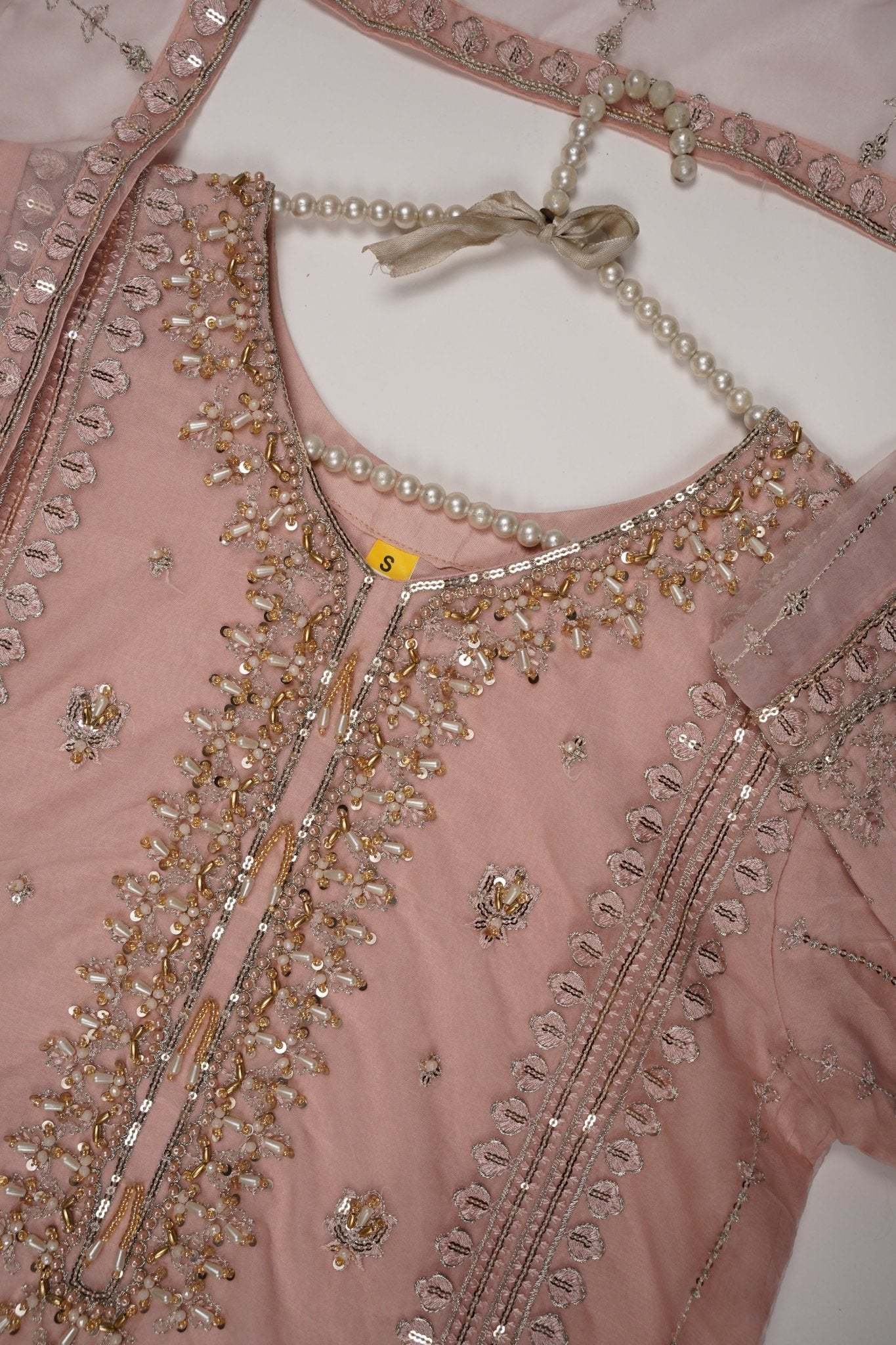 Tehwar - Luxury Organza Outfit - Festive Collection - Ready to Wear - Eid25 - TEHV8D2.