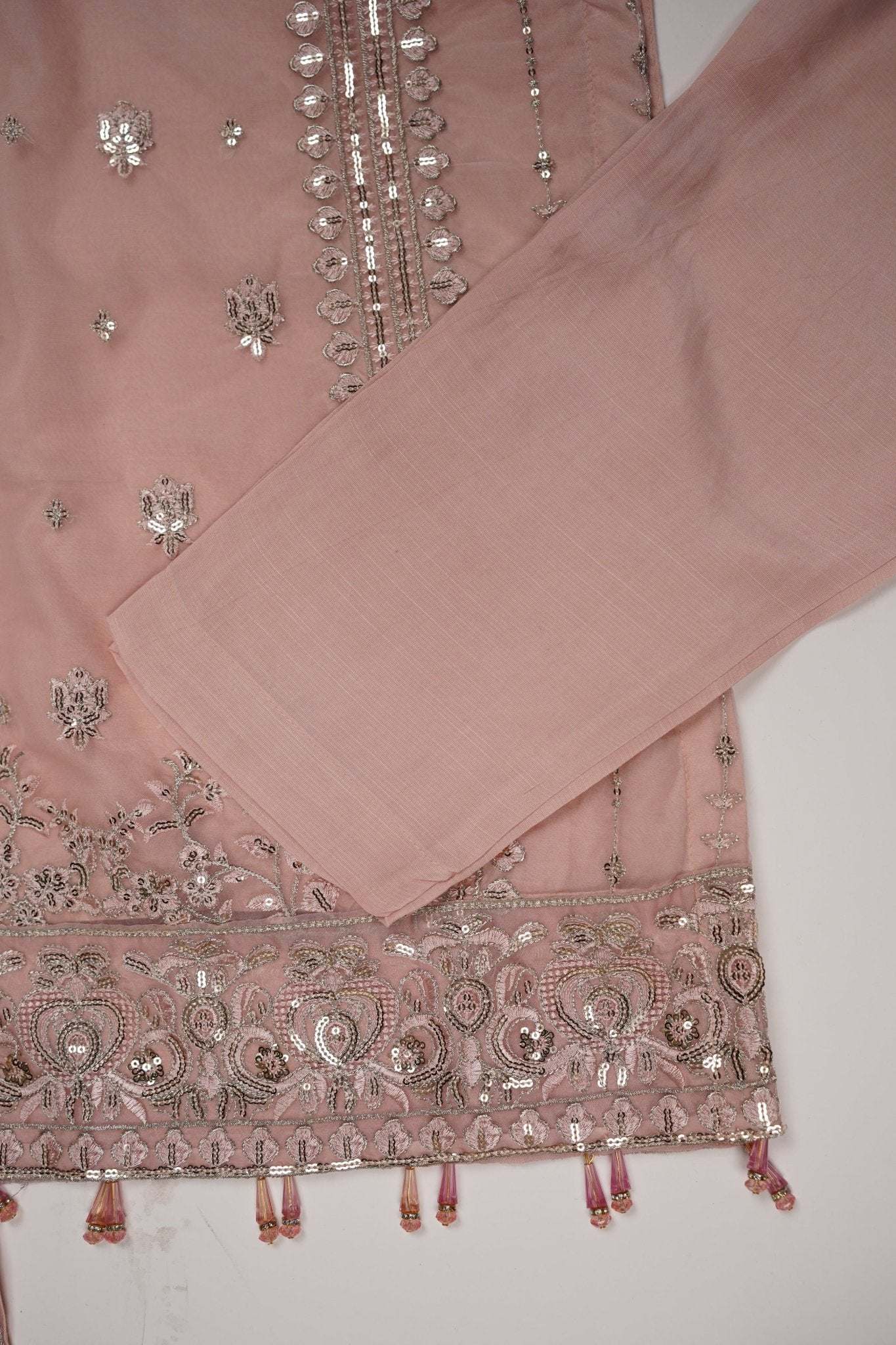 Tehwar - Luxury Organza Outfit - Festive Collection - Ready to Wear - Eid25 - TEHV8D2.