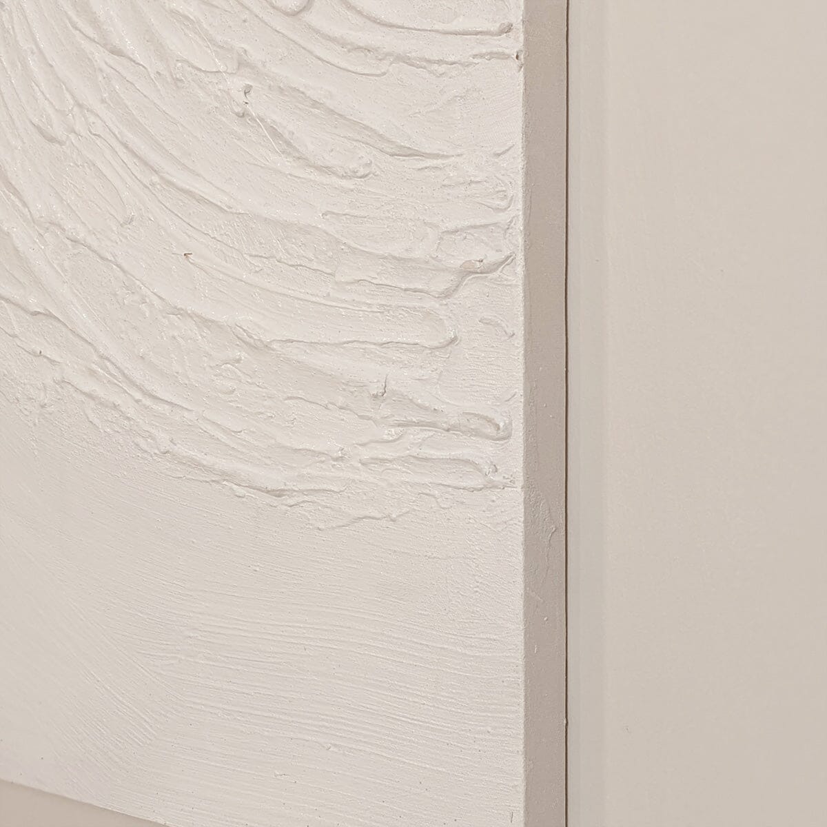Tilly Cream Half Moon Textured Canvas Wall Art - Rosey's Creations