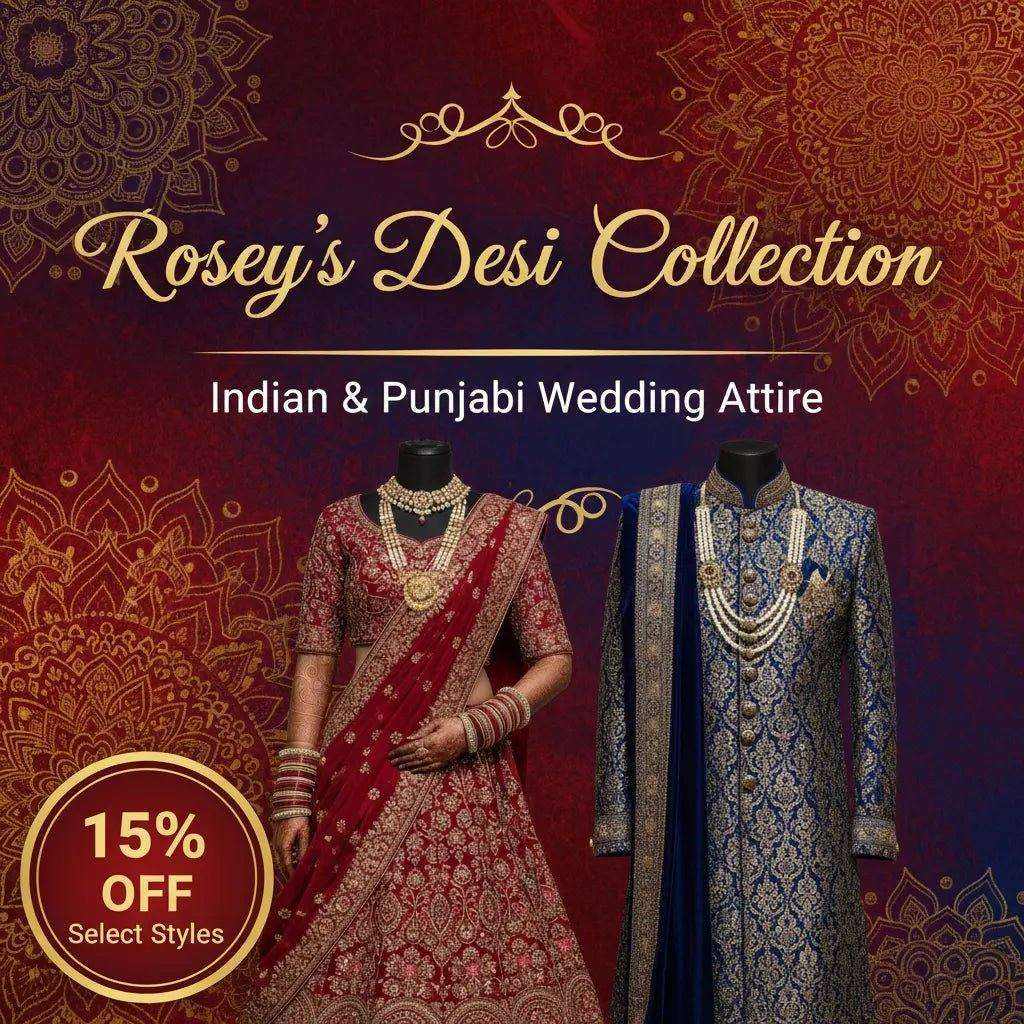 Desi Collection - Indian/ Punjabi Wedding Attire - Rosey's Creations
