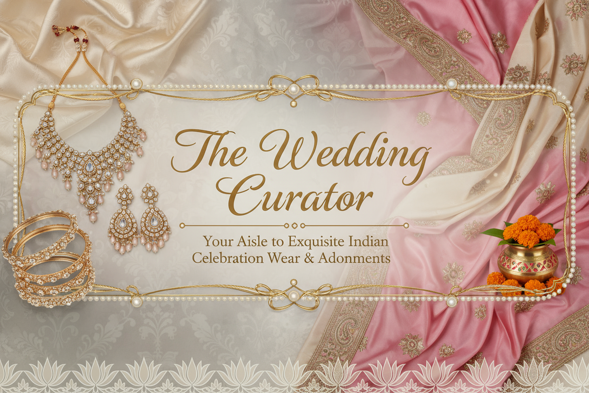 The Wedding Curator: Your Aisle to Exquisite Indian Celebration Wear & Adornments. - Rosey's Creations