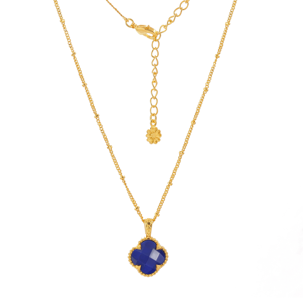 Tyche Gemstone Necklace Lapis Azuni London