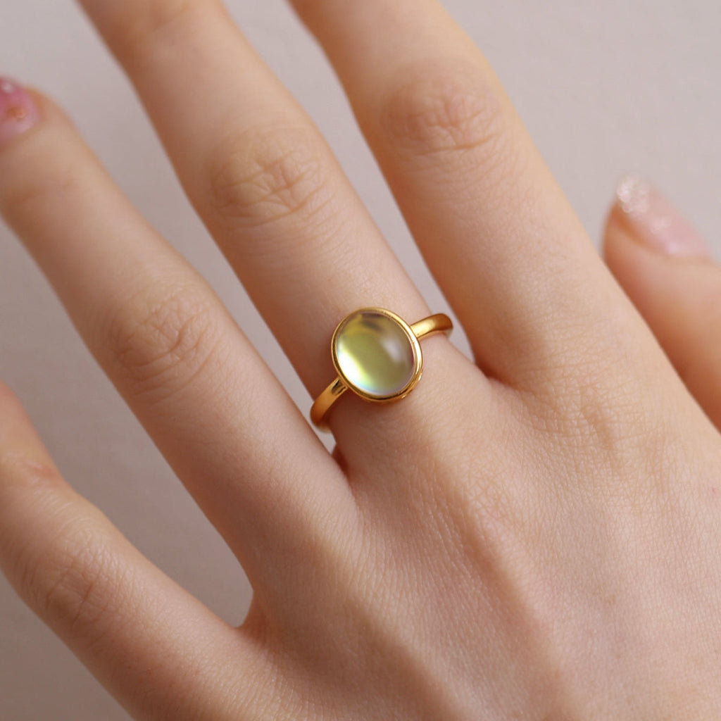 Mythical Moonstone Ring Nabi London
