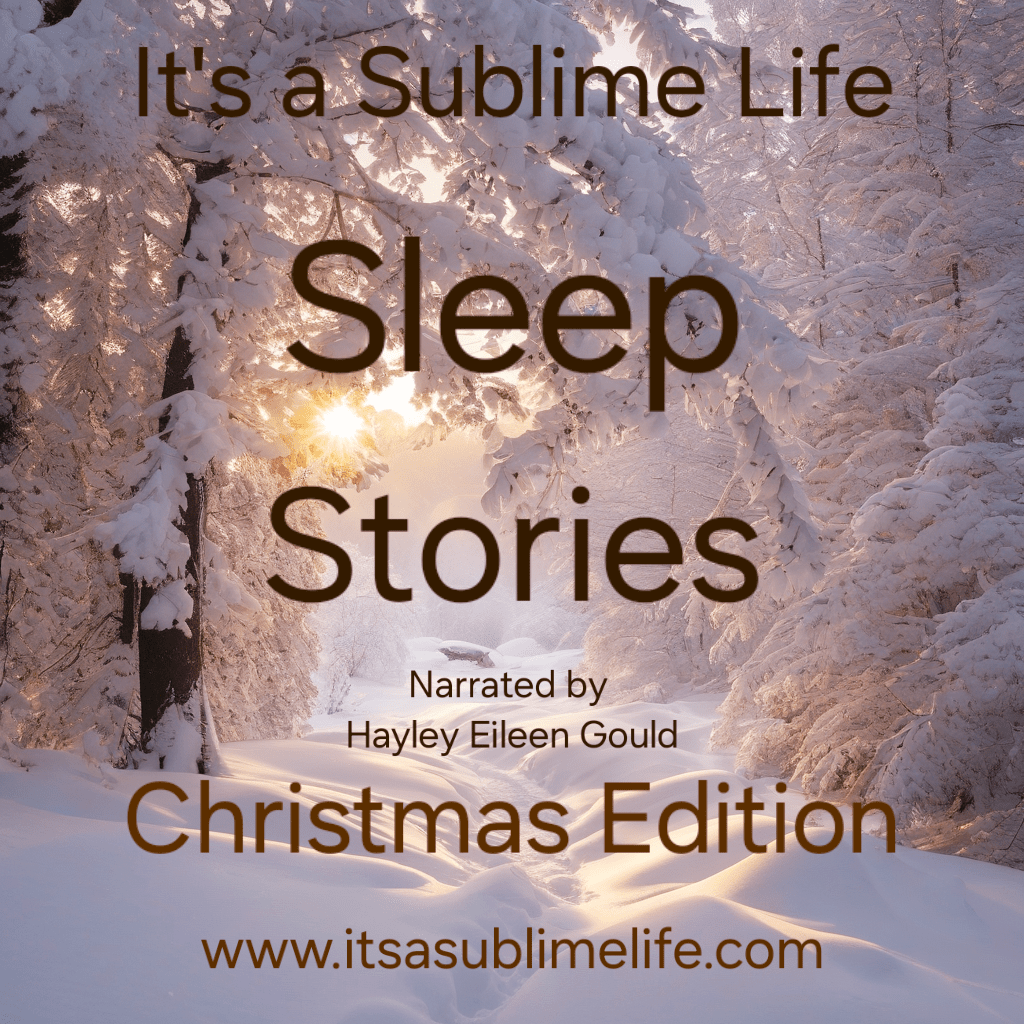 A giftable audio book of Sleep Stories - Christmas Edition - 12 Sleep Stories for adults. (Regular Sleep Stories plus those themed around Christmas/ New Year). Free Sample in the description. - Rosey's Creations