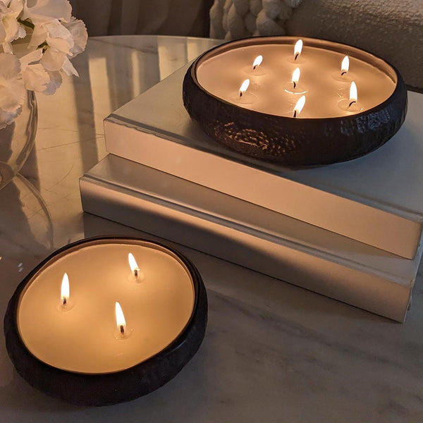 Aeolian 3 Wick Black Scented Candle.