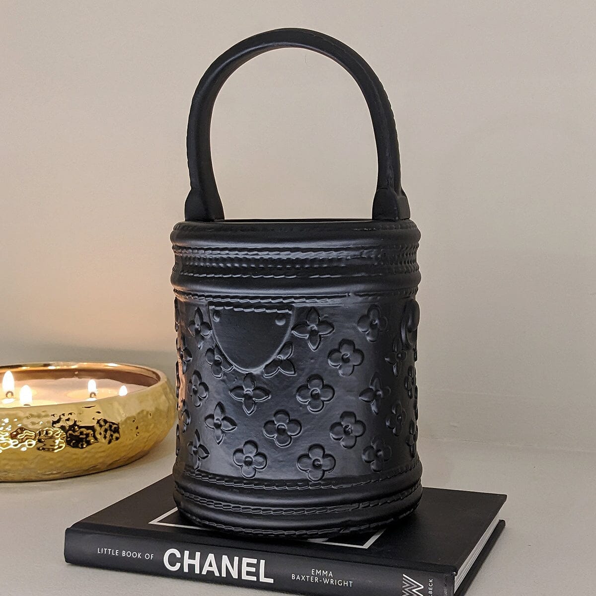 Astrid Black Designer Inspired Handbag Ornament - Rosey's Creations