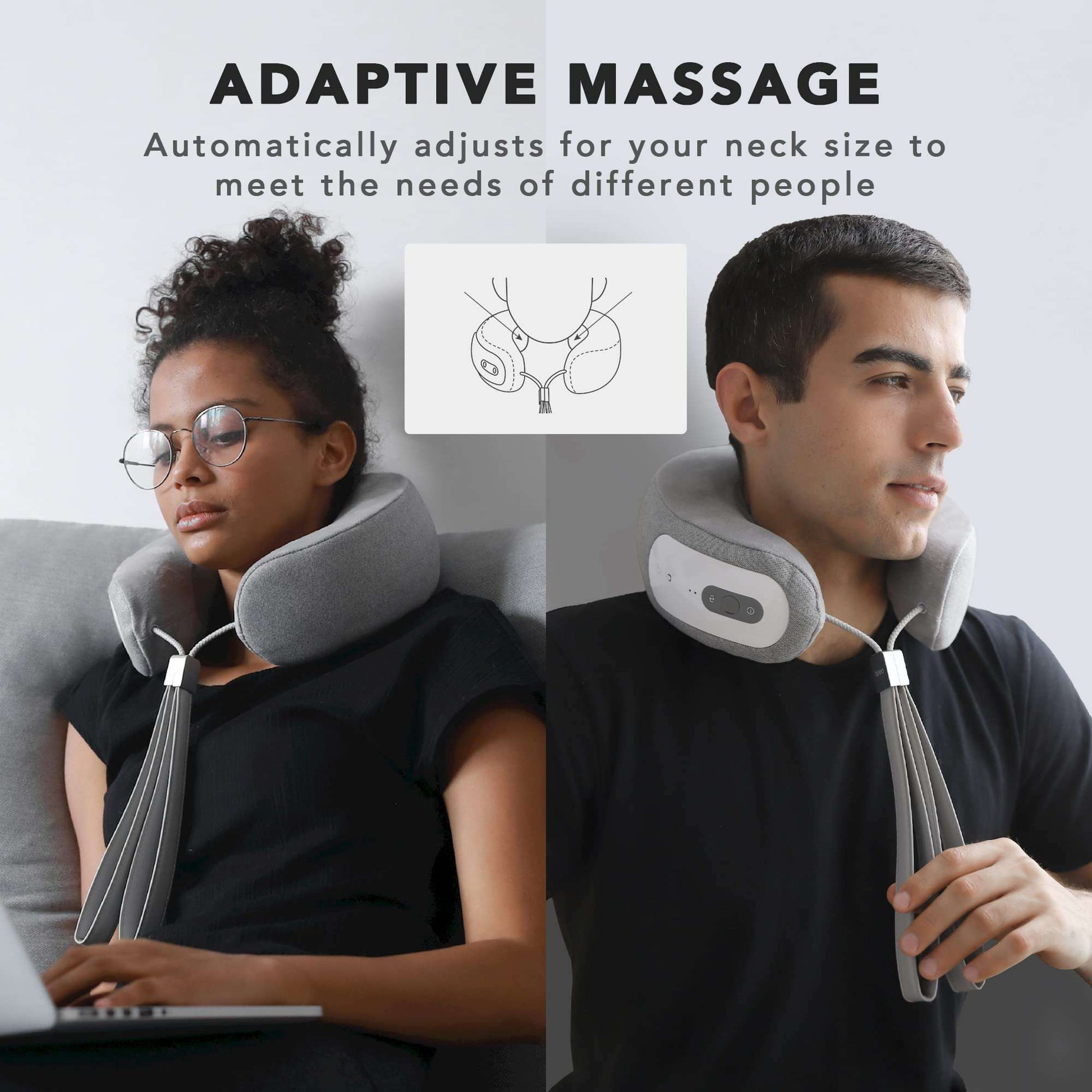 Breo iNeck 3 Pro – Ergonomic U - Shape Shiatsu Neck Massager with App Control - Rosey's Creations