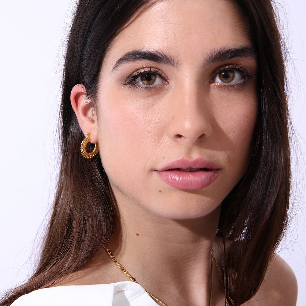 Small Etrusca Hoops Azuni London