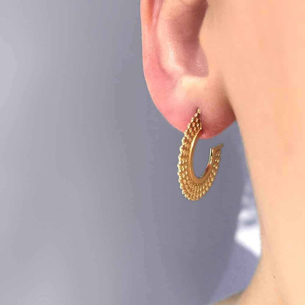 Small Etrusca Hoops Azuni London