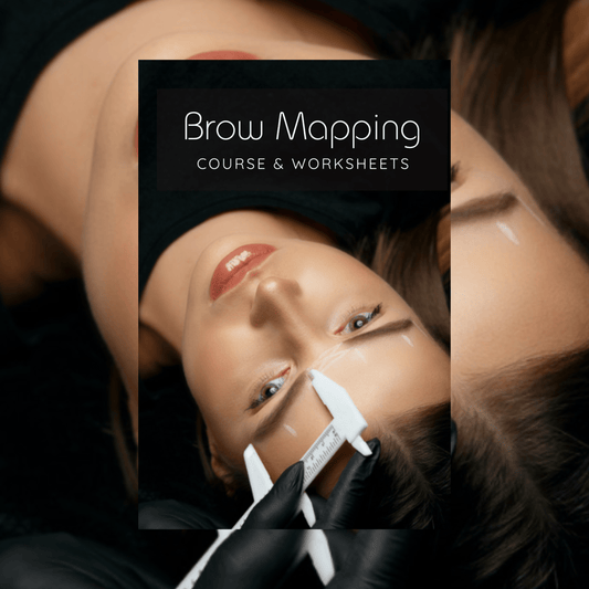 Eyebrow Mapping Course Editable Training Manual - Rosey's Creations