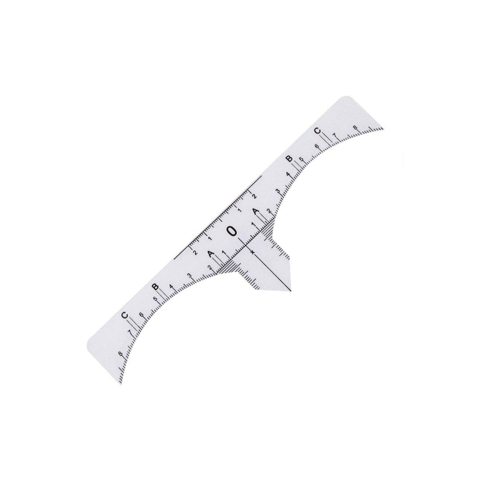 Eyebrow Measuring Ruler - Sticker 25 pcs - Rosey's Creations