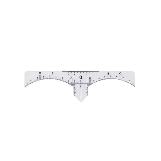 Eyebrow Measuring Ruler - Sticker 25 pcs - Rosey's Creations