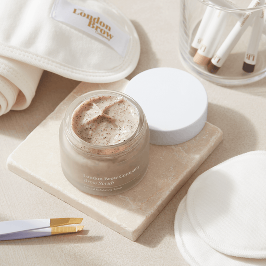 Eyebrow Scrub - 50g Natural Vegan UK Made - Rosey's Creations
