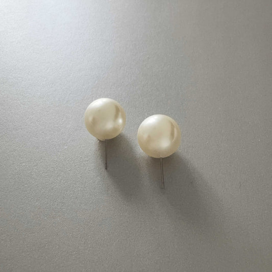 Feya Faux Pearl Stud Earrings - Rosey's Creations